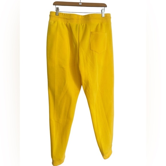 Rudolph Vibrant Yellow Hoodie Tracksuit Fleece Lined Loose Fit Size Large NWOT - Picture 13 of 15
